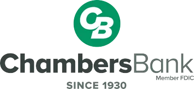 Logo for sponsor Chambers Bank