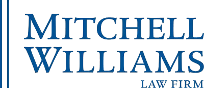 Logo for sponsor Mitchell Williams Law Firm