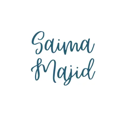 Logo for sponsor Saima Majid