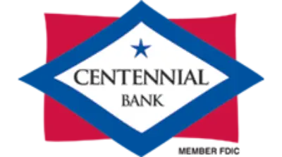 Logo for sponsor Centennial Bank