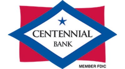 Logo for sponsor Centennial Bank